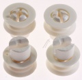 Roller For Dishwasher Basket - C00490232 Wheel Basket Set Upper [Whirlpool Indesit]